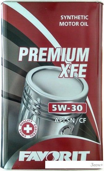 Моторное масло Favorit Premium XFE 5W-30 metal 1л