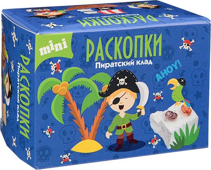 Набор для опытов Раскопки Пиратский клад dig-51