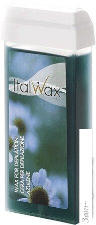 Воск ItalWax для депиляции Азуленовый в картридже (100 г)