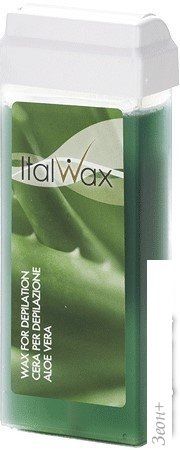 Воск ItalWax для депиляции Алоэ Вера в картридже (100 г)
