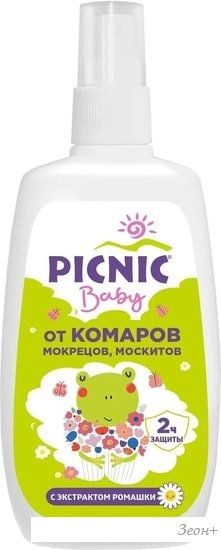 Спрей от насекомых Picnic Baby от комаров 120 мл