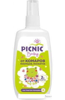 Спрей от насекомых Picnic Baby от комаров 120 мл