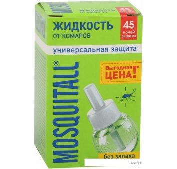 Жидкость для фумигатора Mosquitall Универсальная защита 45 ночей 30 мл