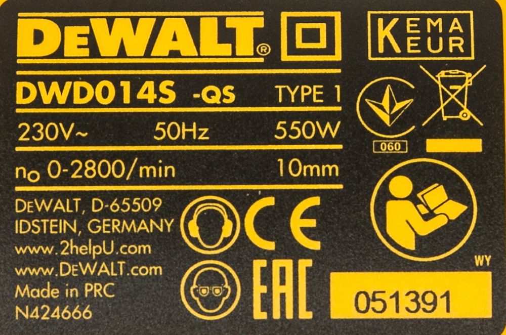 Дрель-шуруповерт DeWalt DWD014S