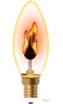  Uniel IL-N-C35-3/RED-FLAME/E14/CL UL-00002981
