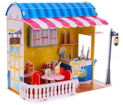 3Д-пазл Darvish Mini Milk-Tea Shop SR-T-3352