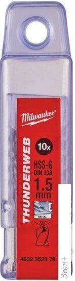Набор оснастки Milwaukee 4932352378 (10 предметов)