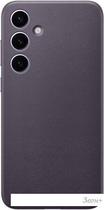 Чехол для телефона Samsung Vegan Leather Case S24+ (темно-фиолетовый)