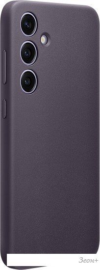 Чехол для телефона Samsung Vegan Leather Case S24+ (темно-фиолетовый)