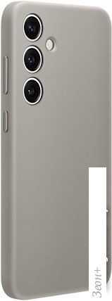 Чехол для телефона Samsung Vegan Leather Case S24+ (серо-коричневый)