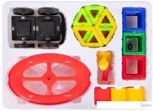 Магнитный конструктор BRAUBERG Kids Magnetic Mega Blocks-79 663848