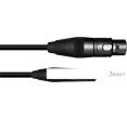 Кабель Leem MHI-5 XLR - 6.3 мм (5 м, черный)