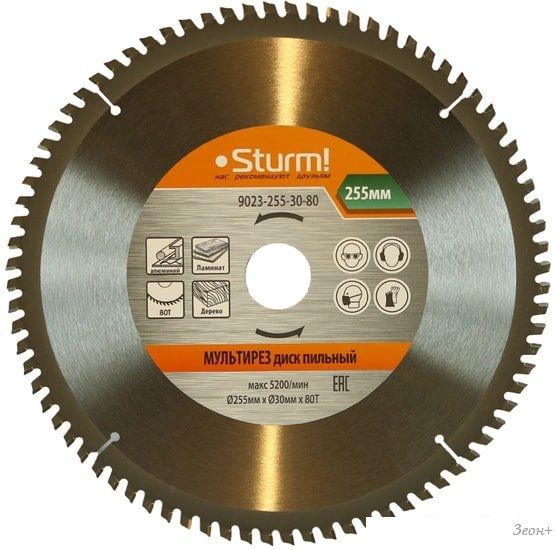Пильный диск Sturm 9023-255-30-80T