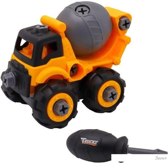 Конструктор Funky Toys Бетономешалка отверткой FT0398153