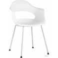 Стул с подлокотниками Stool Group Lady (белый)