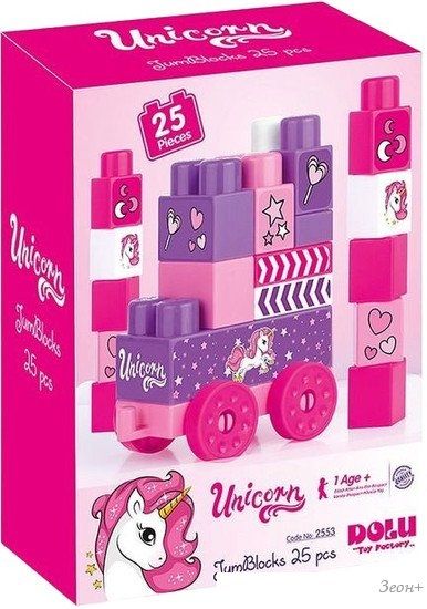 Конструктор Dolu Unicorn Mega Blocks 2553 (25 эл)
