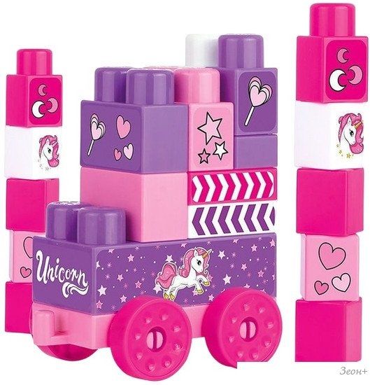 Конструктор Dolu Unicorn Mega Blocks 2553 (25 эл)