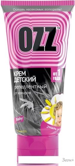 Крем от насекомых Ozz Baby от 1 года репеллентный (50 мл)