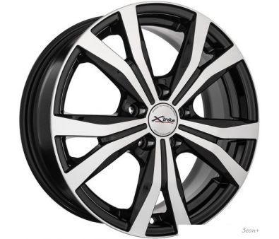   X'trike X-119 16x6.5" 5x114.3 DIA 67.1 ET 45 BK/FP