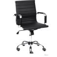 Кресло TetChair Urban-Low (иск. кожа, черный)