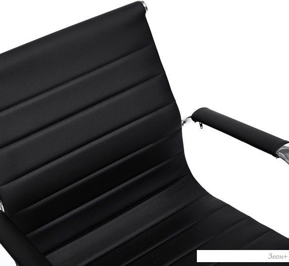 Кресло TetChair Urban-Low (иск. кожа, черный)