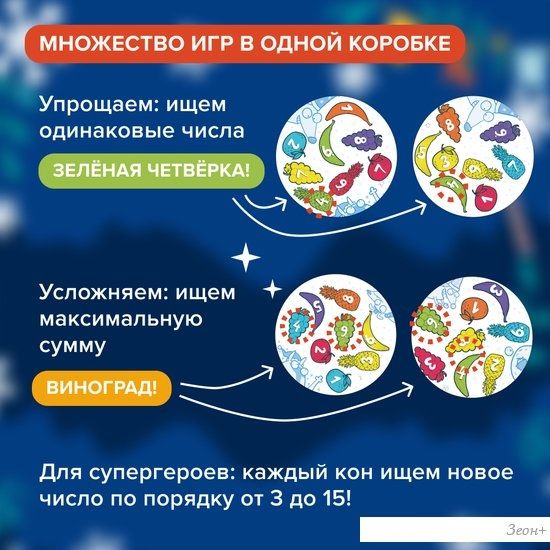Настольная игра Банда умников Зимние Фрукто 10 УМ728