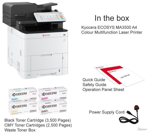 МФУ Kyocera Mita ECOSYS MA3500cix 1102YK3NL0