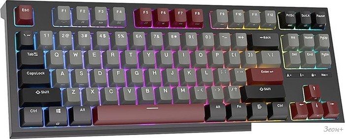 Клавиатура Royal Kludge RK-R87 RGB (черный, RK Brown)