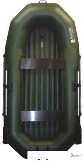 Моторно-гребная лодка Муссон Н-300 НД (зеленый)