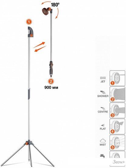 Душ на штанге Daewoo Power DGS 3000