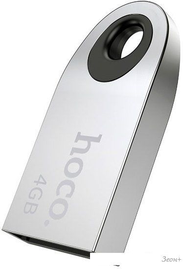 USB Flash Hoco UD9 4GB (серебристый)