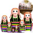 Развивающая игрушка Брестская Матрешка Матрешка Домачевский строй (набор 7 шт)