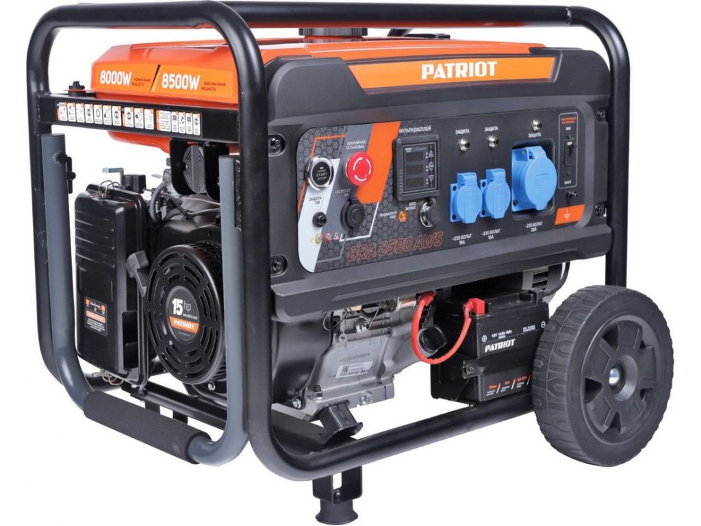 Бензиновый генератор Patriot GRA 8500AWS