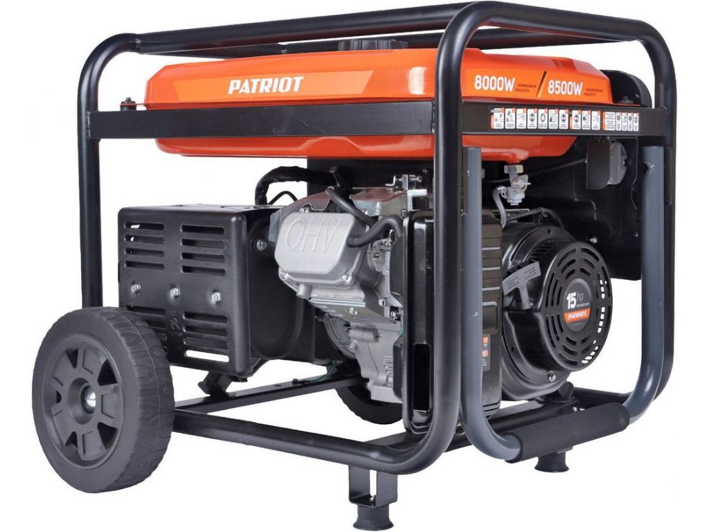 Бензиновый генератор Patriot GRA 8500AWS