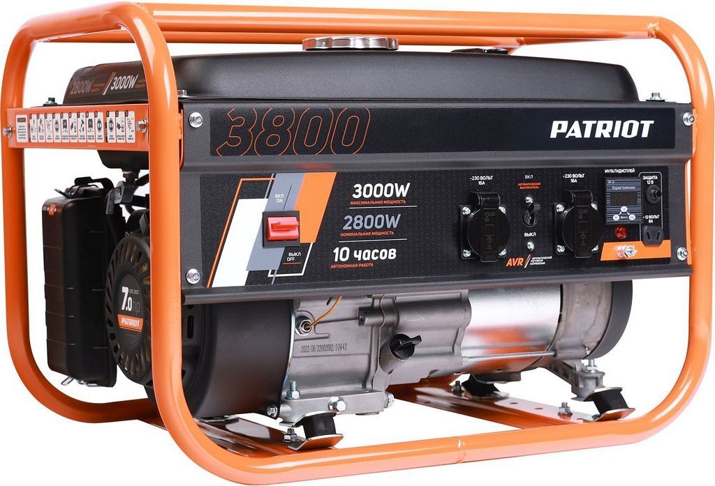 Бензиновый генератор Patriot GRS 3800
