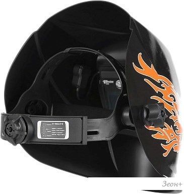 Сварочная маска Wester WH8 990-075 (черный/оранжевый)