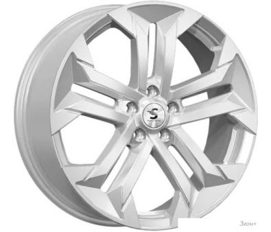   K&K 015 19x7.5" 5x108 DIA 63.35 ET 46 Elite Silver