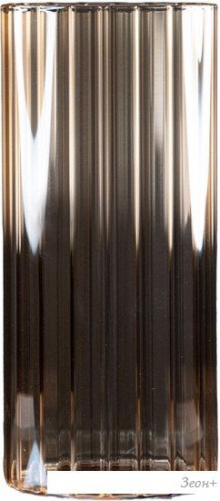 Ваза Элетех Тубо 9x20 4840900087 (рифленый янтарный)