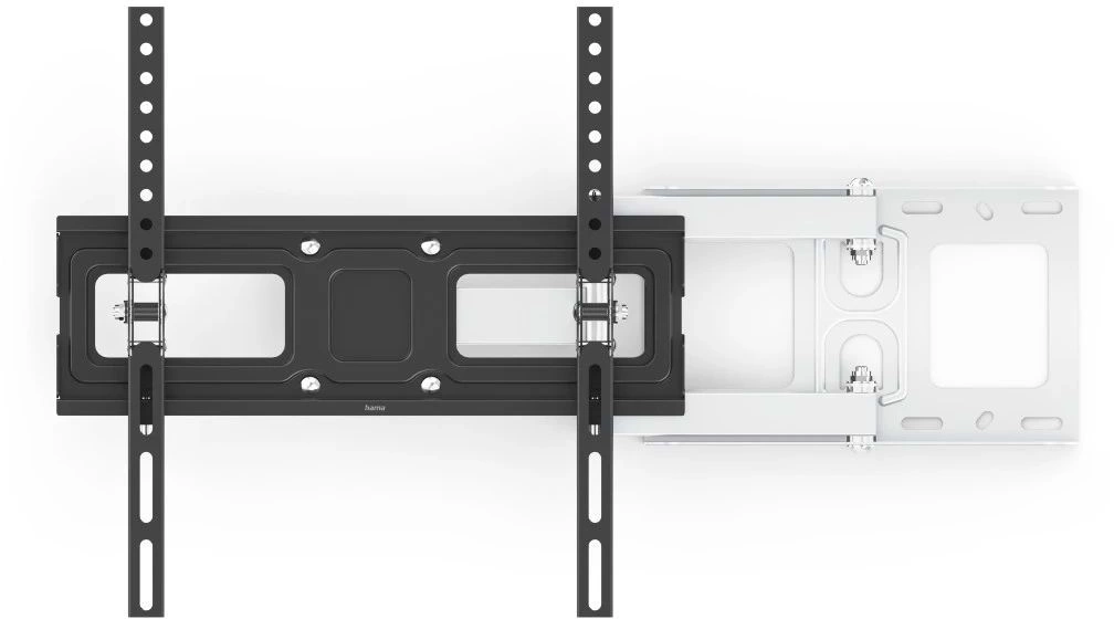 Кронштейн для телевизора Hama 00220856 черный 32"-65" макс.35кг настенный поворотно-выдвижной и наклонный