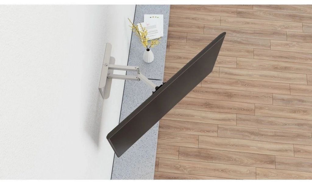 Кронштейн для телевизора Hama 00220856 черный 32"-65" макс.35кг настенный поворотно-выдвижной и наклонный