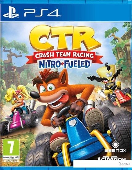 Игра Crash Team Racing Nitro-Fueled для PlayStation 4
