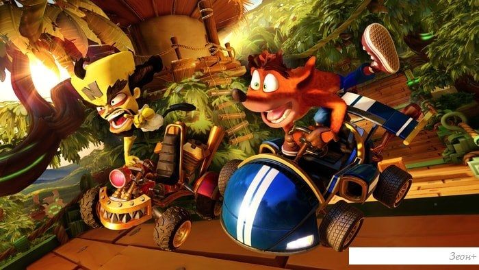 Игра Crash Team Racing Nitro-Fueled для PlayStation 4
