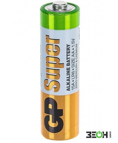 Батарейка GP Super Alkaline AA 1 шт. купить в Гомеле. Цена, фото, характеристики в интернет-магазине ZEON