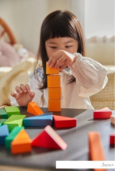 Конструктор/игрушка-конструктор Plan Toys Блоки Геометрия 5467