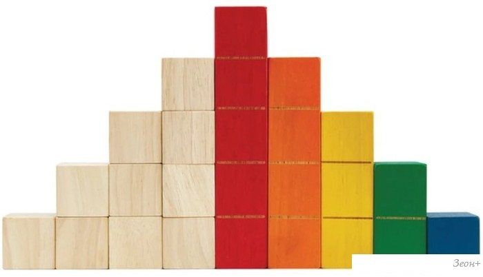 Кубики Plan Toys Мозайка 5464