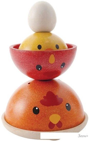 Пирамидка Plan Toys Куриное гнездо 5695