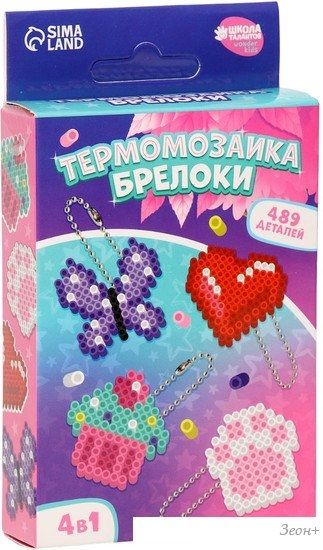 Развивающая игра Школа талантов Термомозаика. Розовые мечты 10124184