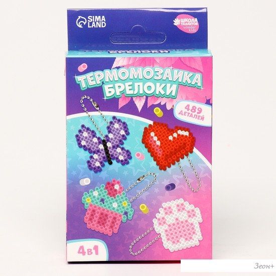 Развивающая игра Школа талантов Термомозаика. Розовые мечты 10124184