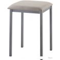 Табурет AMC Comfort 7 Г К4.18 (кожзам, латте/графит)
