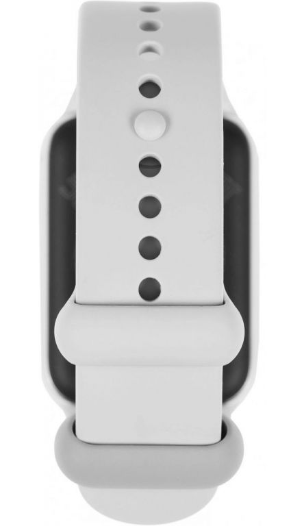 Фитнес-браслет Xiaomi Smart Band 8 Pro M2333B1 без NFC (серебристый, с белым силиконовым ремешком, международная версия)